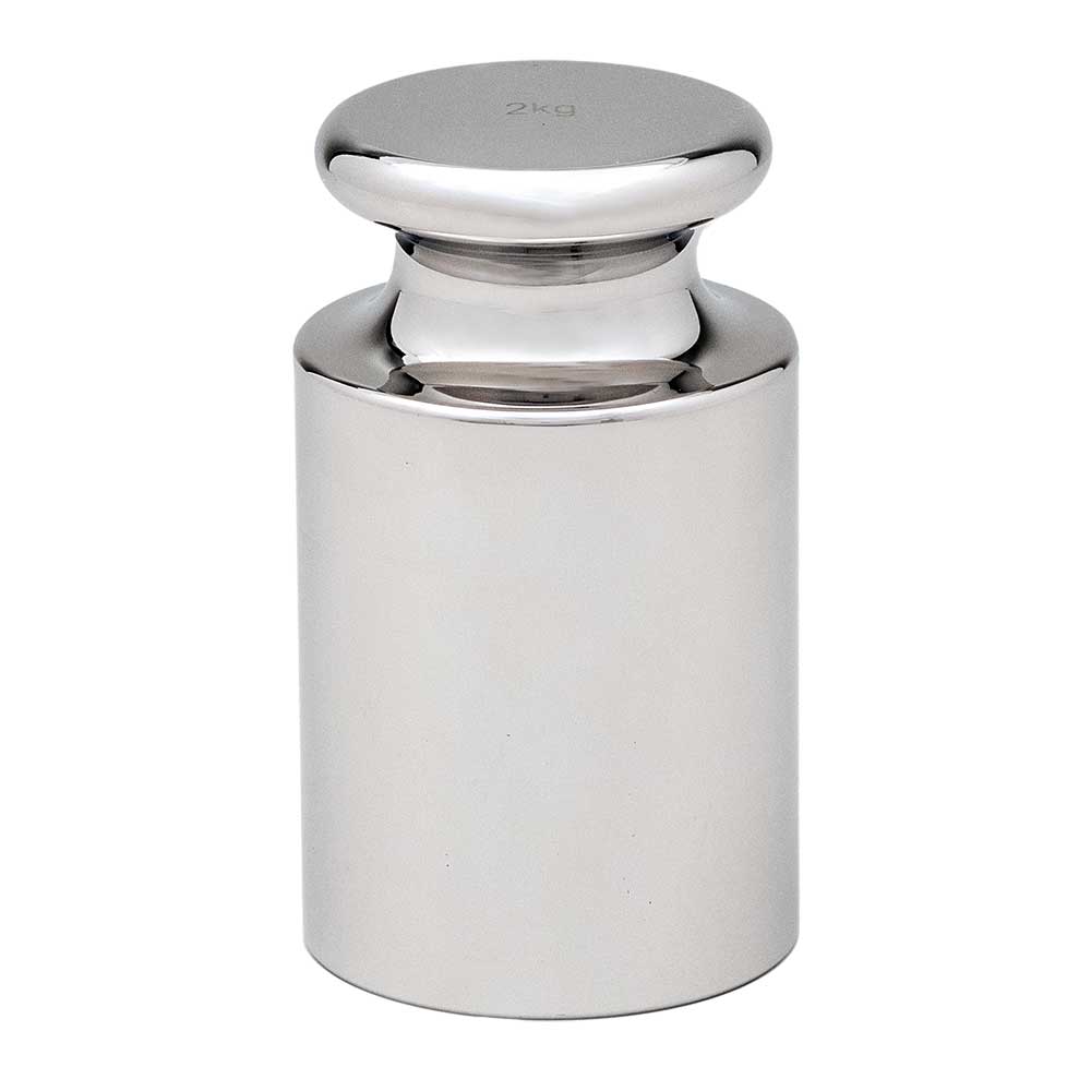 Globe Scientific Calibration Weight ,  2kg, OIML Class F2, includes Statement of Accuracy Image